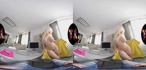  VRLatina - Super Latina Big Tit Ass Blondie Fesser Hard Fuck VR